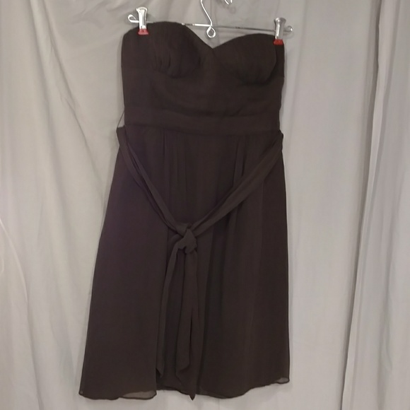 J Crew Silk Strapless Mini Dress High Quality Summer Party Sundress Classy MkSz2 - Picture 8 of 8